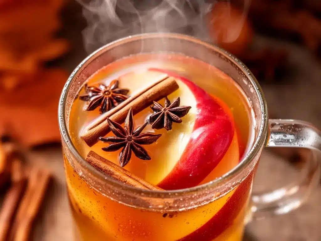 Alkoholfreier Apfel-Zimt-Punsch: 5 Min. Rezept 4 alkoholfreier Apfel-Zimt-Punsch preparation steps