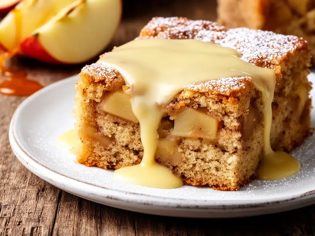 Apfel-Zimt Blechkuchen - featured image