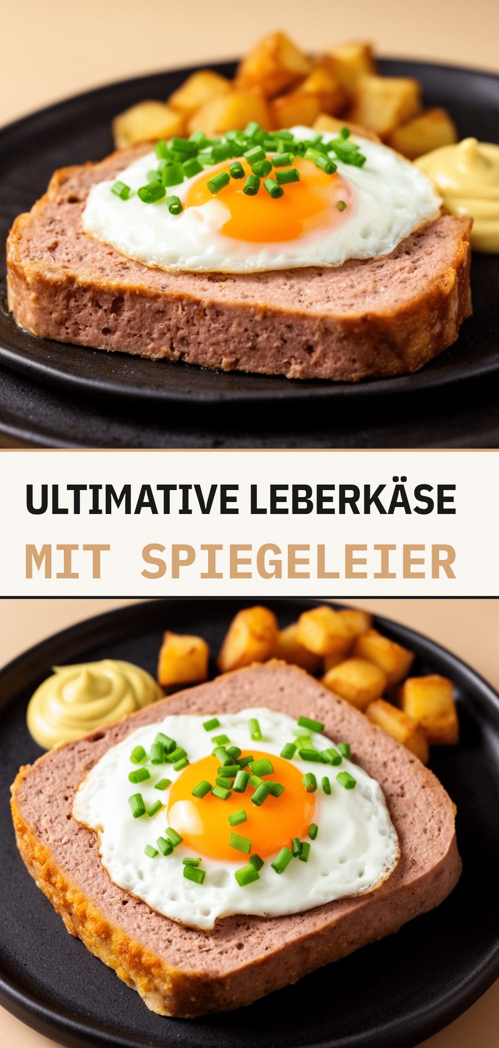 Bayerischer Leberkäse mit Spiegelei: 10 Min 5 Bayerischer Leberkäse mit Spiegelei recipe