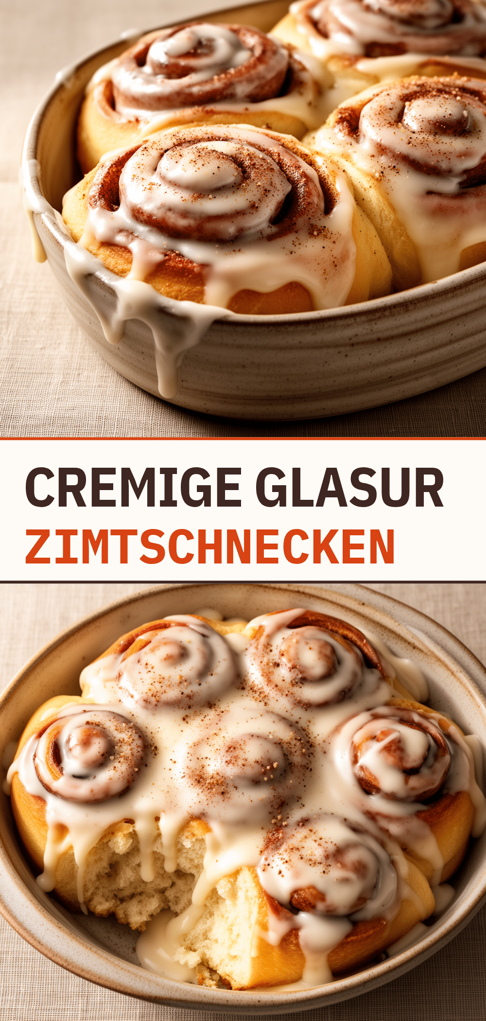 Buttrige Zimtschnecken: 5 einfache Schritte für perfekte homemade Desserts 5 Buttrige Zimtschnecken mit Frischkäse-Glasur recipe