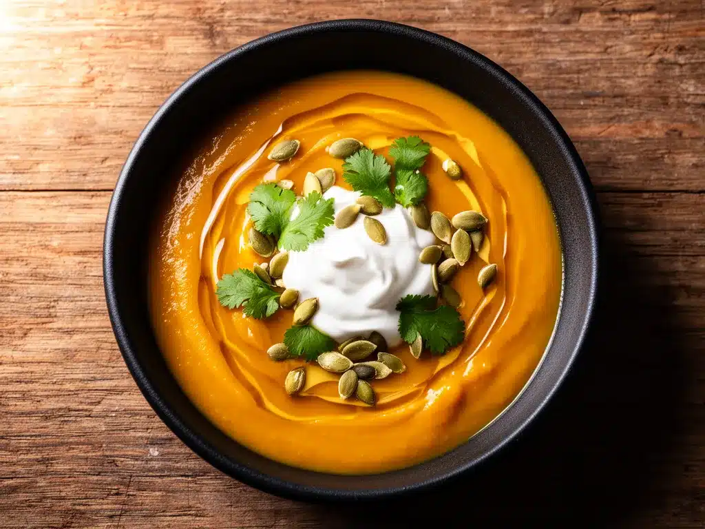 Cremige Hokkaido-Kürbissuppe mit Curry: Perfekt in 20 Min 4 cremige Hokkaido-Kürbissuppe mit Curry preparation steps