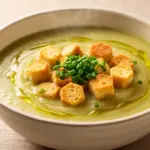 cremige Kartoffel-Lauch-Suppe - featured image