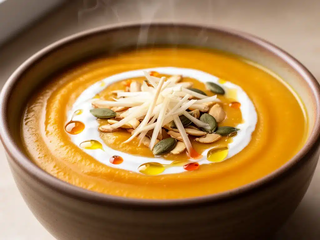 Cremige Kürbissuppe - featured image