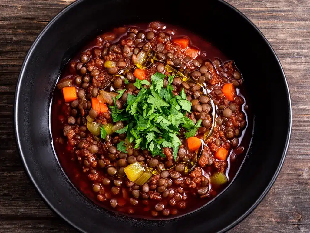 Cremige Vegane Linsen-Bolognese: Das Beste Rezept in 30 Min 4 Cremige Vegane Linsen-Bolognese preparation steps
