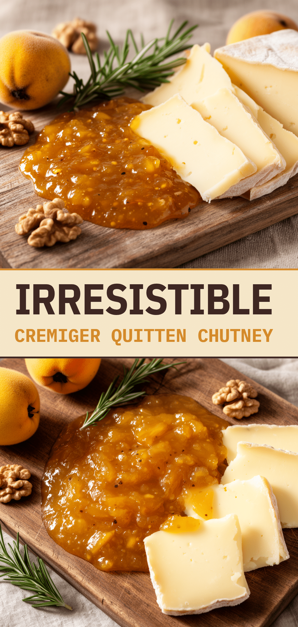Cremiger Quitten Chutney: Das perfekte Rezept für deine Käseplatte 5 cremiger Quitten Chutney recipe