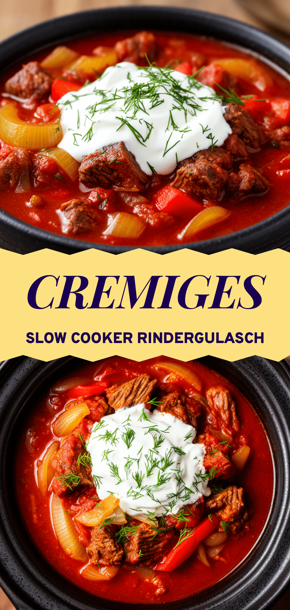 Cremiges Slow Cooker Rindergulasch: Das beste Rezept 5 Cremiges Slow Cooker Rindergulasch recipe