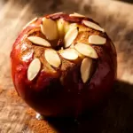Einfacher Bratapfel mit Zimt und Mandeln - featured image