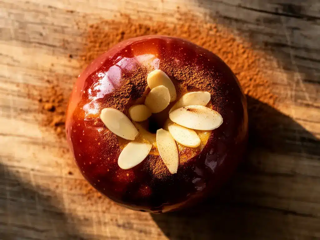 Einfacher Bratapfel mit Zimt und Mandeln: 5 Bestes Rezept 4 Einfacher Bratapfel mit Zimt und Mandeln preparation steps