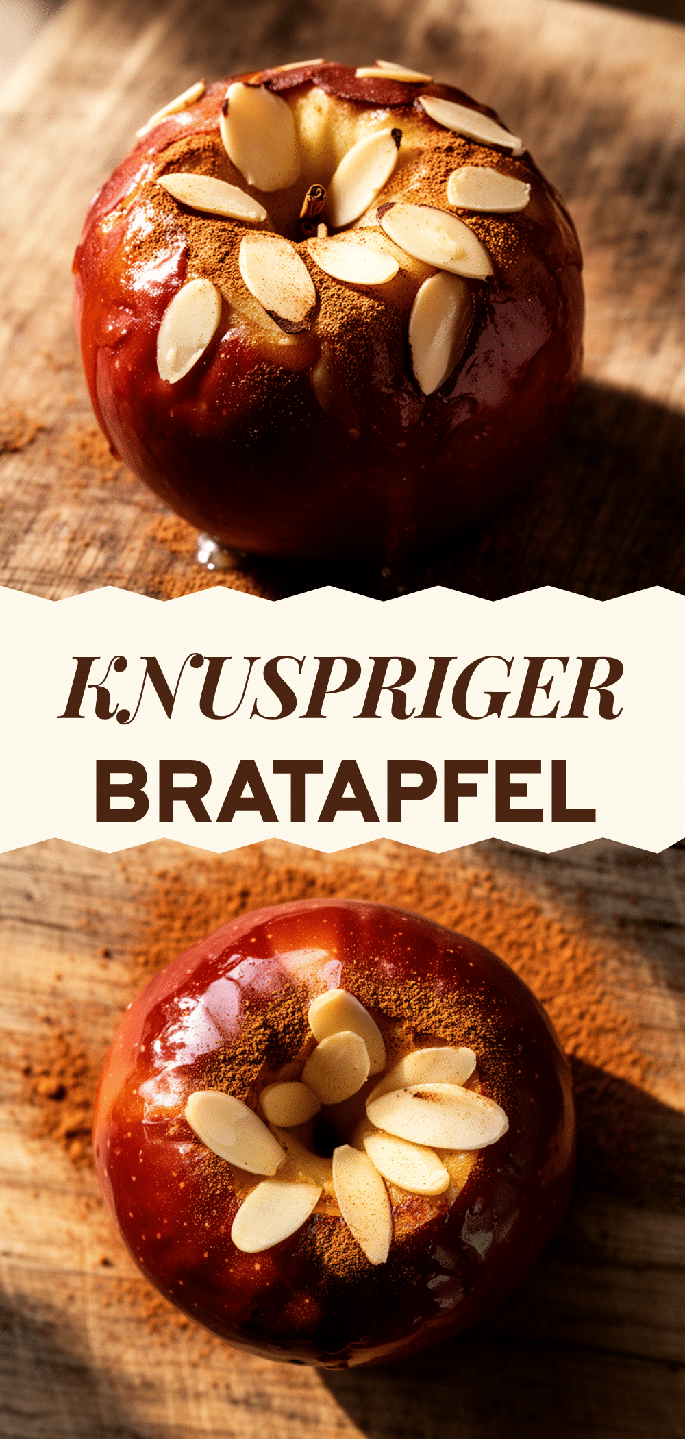 Einfacher Bratapfel mit Zimt und Mandeln: 5 Bestes Rezept 5 Einfacher Bratapfel mit Zimt und Mandeln recipe
