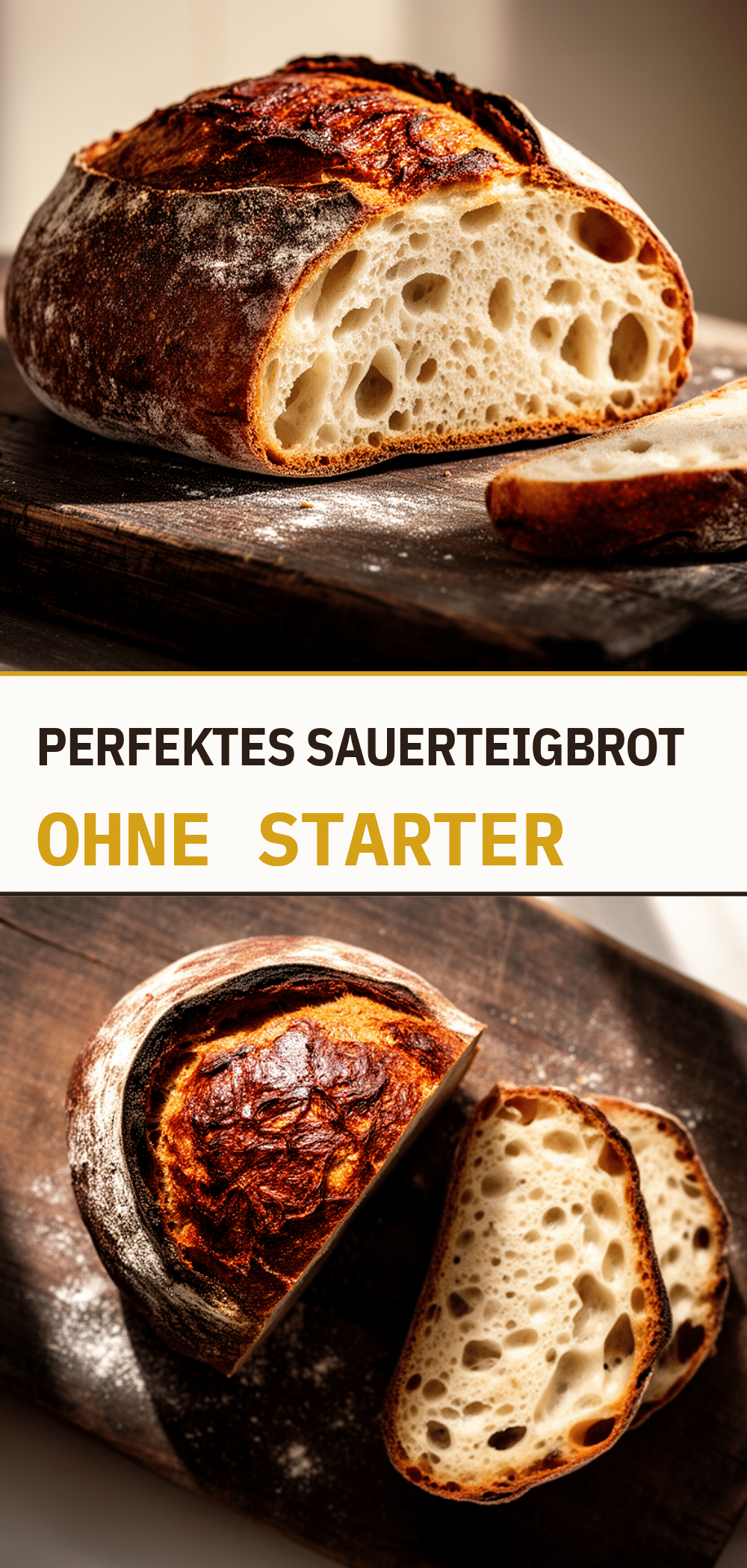 Einfaches Sauerteigbrot ohne Starter: Perfekt für Anfänger 5 einfaches Sauerteigbrot ohne Starter recipe