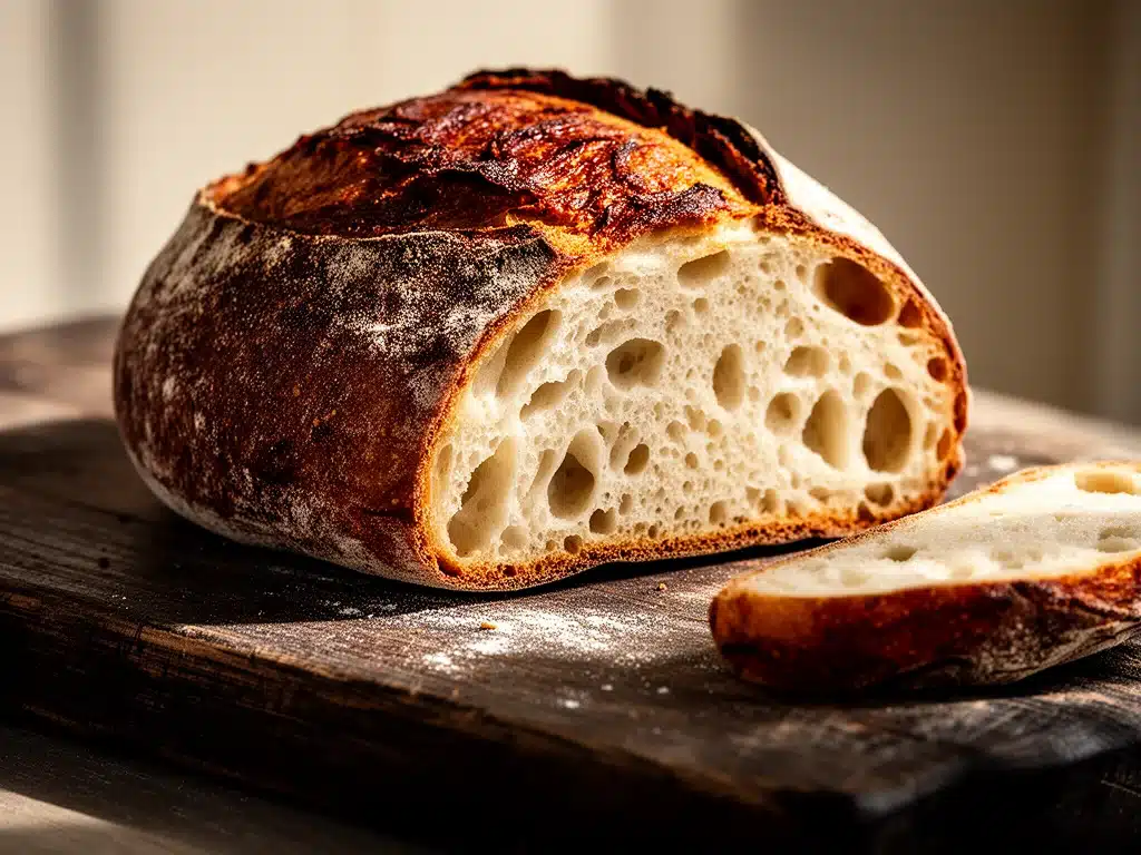 einfaches Sauerteigbrot ohne Starter - featured image