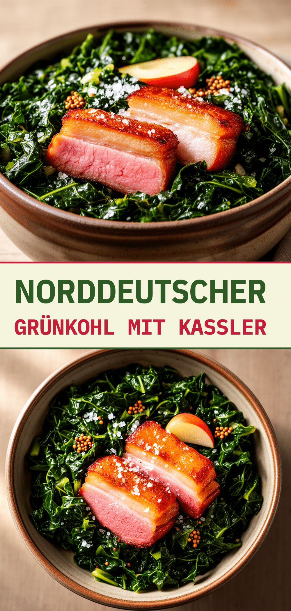 Grünkohl mit Kassler: 5-Easy Rezept 5 Grünkohl mit Kassler recipe