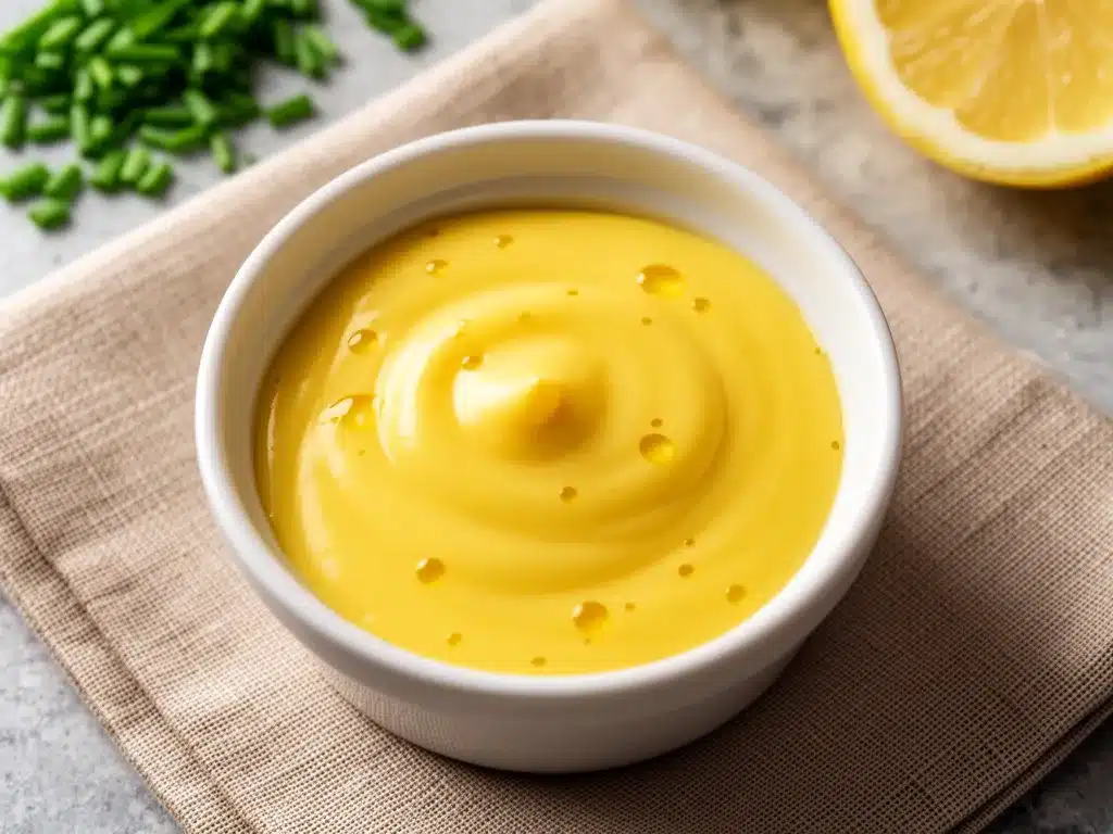 Hollandaise ohne Gerinnen: Die beste Sauce in 10 Min 4 Hollandaise ohne Gerinnen preparation steps