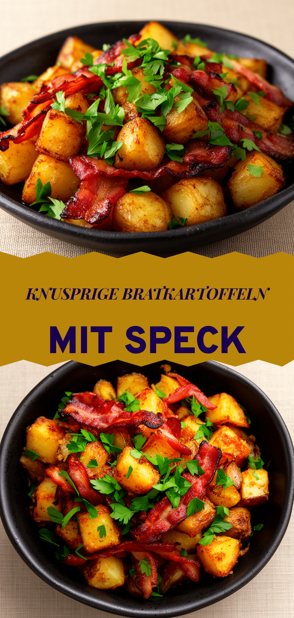 Knusprige Bratkartoffeln: 3 Simple Schritte für perfekten Abend 5 Knusprige Bratkartoffeln mit Speck recipe