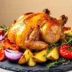 Knuspriges Blechhähnchen mit Honigglanz - featured image