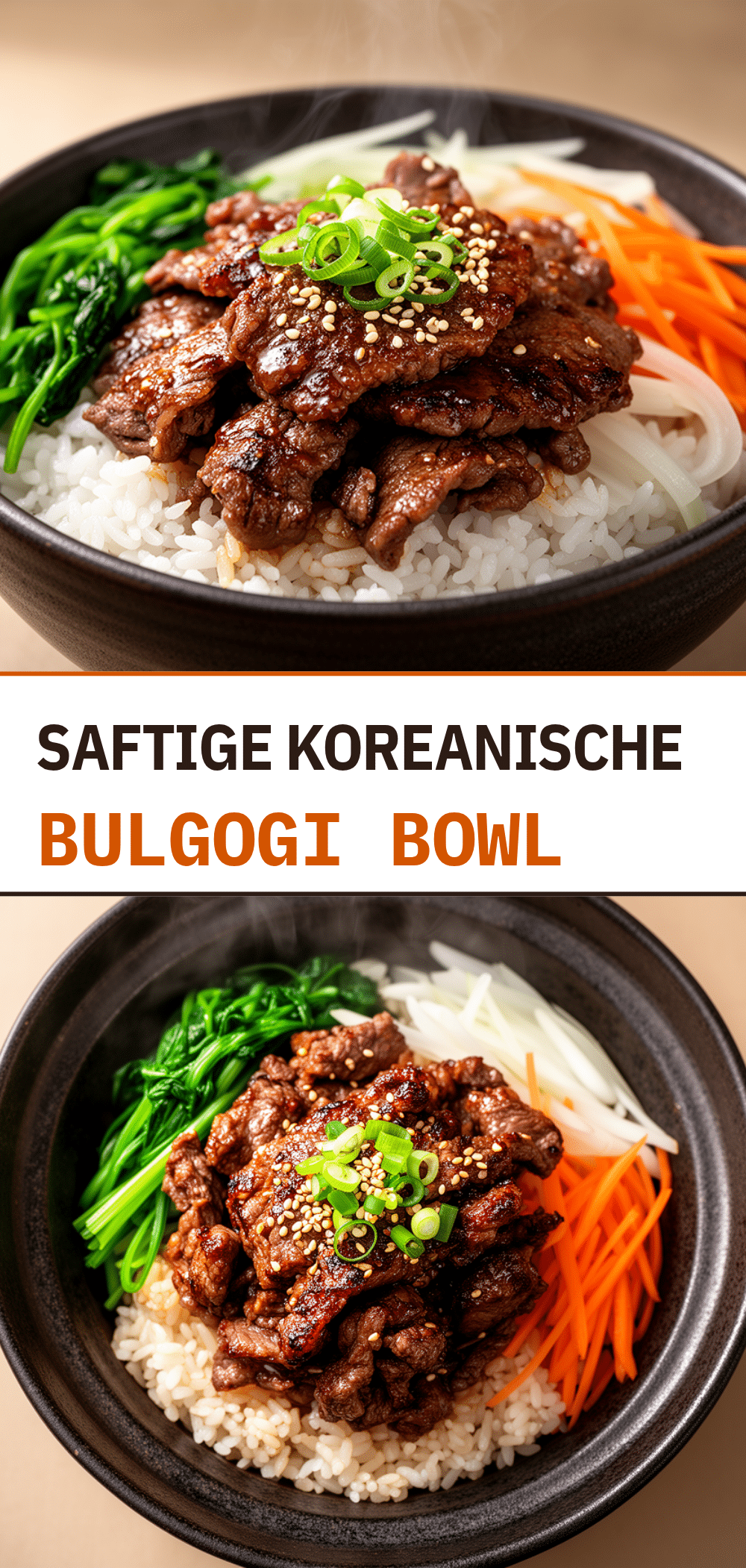 Koreanische Bulgogi Bowl: Saftiges Rindfleisch in 25 Min 5 Koreanische Bulgogi Bowl recipe