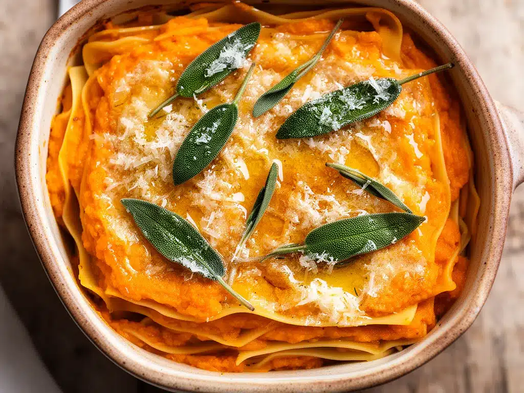 Cremige Kürbis-Lasagne: 5 Schritte für Perfekte Komforthessen 4 Kürbis-Lasagne preparation steps