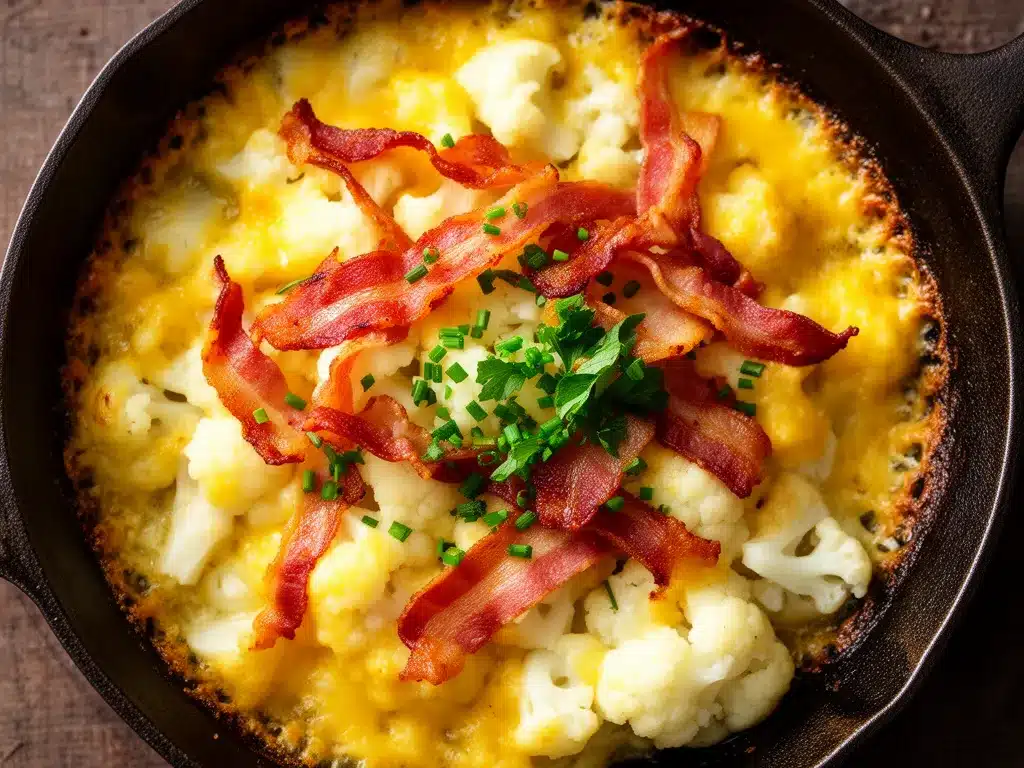 Low-Carb Blumenkohl-Käsegratin: Das perfekte Rezept 4 Low-Carb Blumenkohl-Käsegratin preparation steps