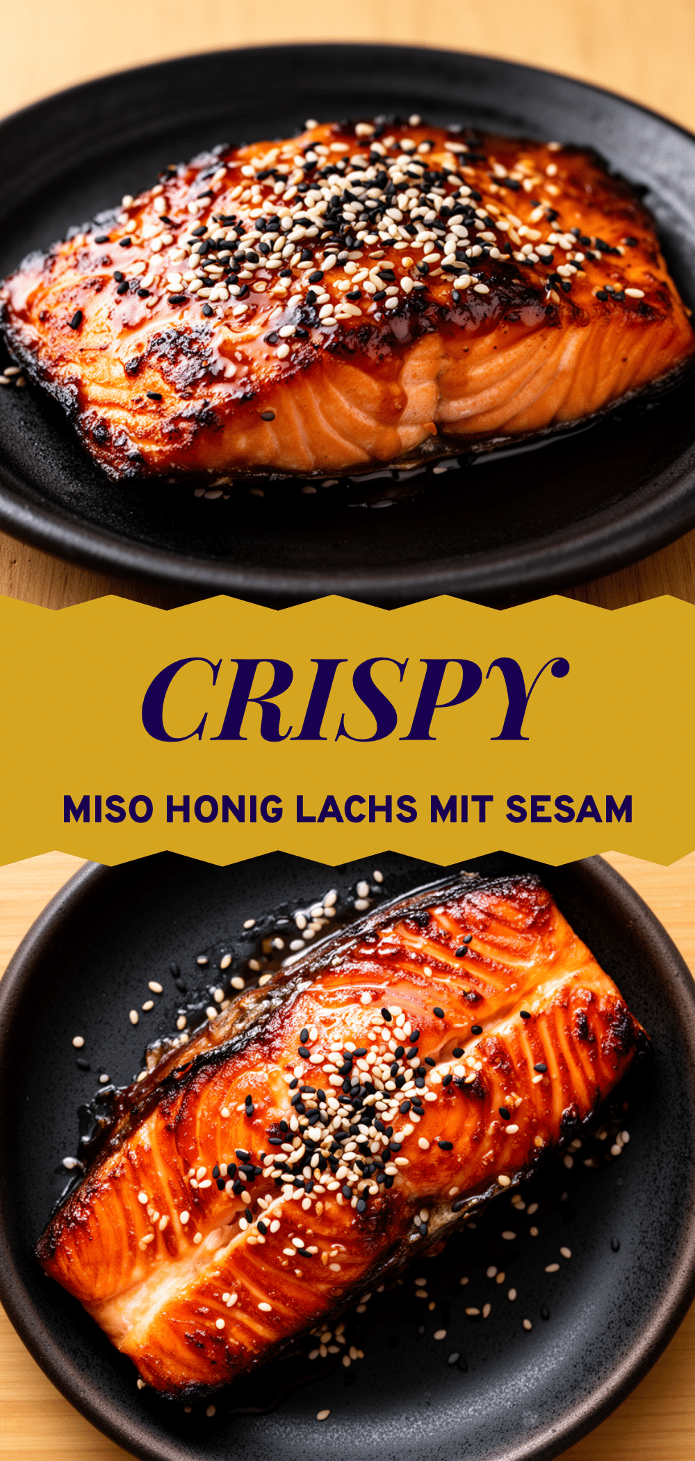 Miso Honig Lachs mit Sesam in 15 Min: Perfekt & Einfach 5 Miso-Honig-Lachs mit Sesam recipe