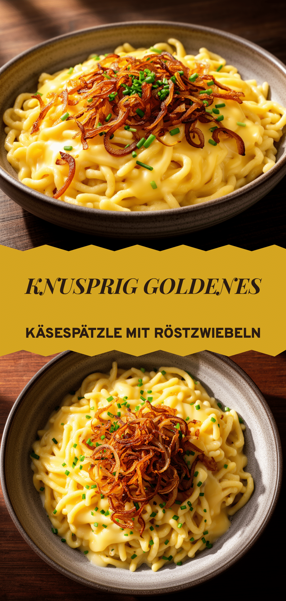 Oktoberfest Käsespätzle: 5 Min. Selbstgemachtes Herbstessen 5 Oktoberfest Käsespätzle recipe