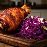 Oktoberfest Schweinshaxe mit Blaukraut - featured image