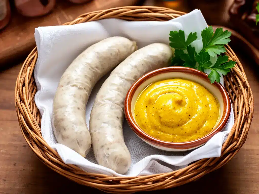 Oktoberfest Weißwurst: 5 Min. Rezept 4 Oktoberfest Weißwurst preparation steps