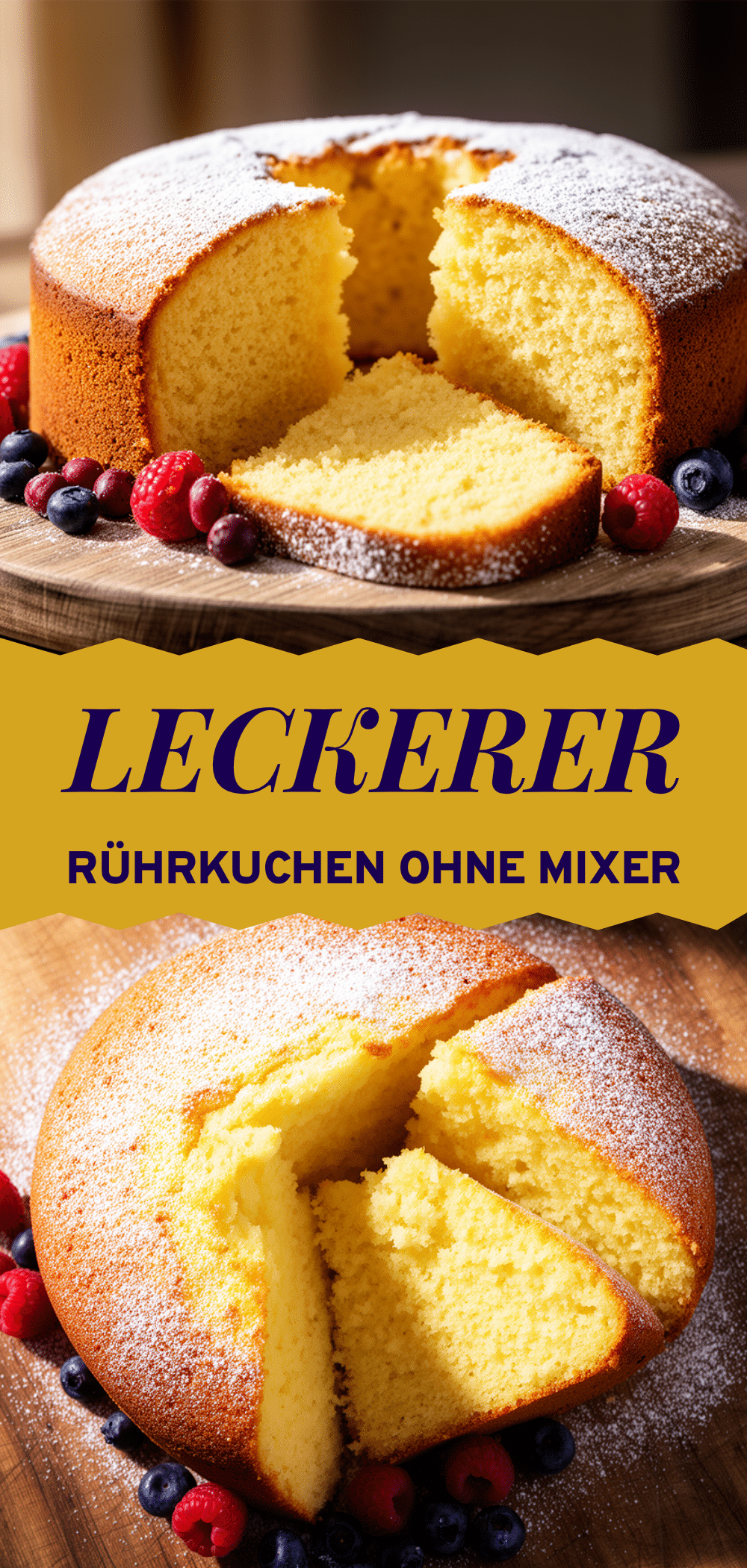 Rührkuchen ohne Mixer: Der einfachste Saftige Kuchen in 30 Min 5 Rührkuchen ohne Mixer recipe