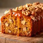 Saftiger Nusskaramell-Kuchen - featured image
