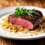 Sahniger Zwiebelrostbraten - featured image