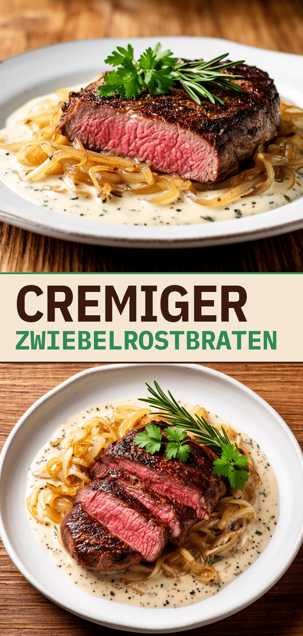 Sahniger Zwiebelrostbraten: 45 Min 5 Sahniger Zwiebelrostbraten recipe