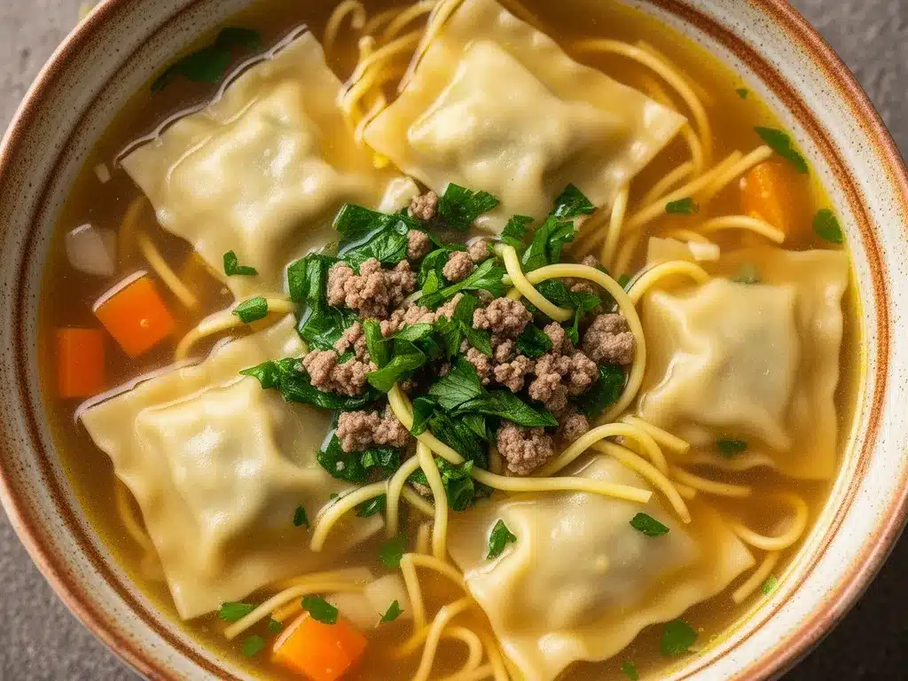 Schwäbische Maultaschen: 5 Schritte zum perfekten Wintergericht 4 Schwäbische Maultaschen in Brühe preparation steps