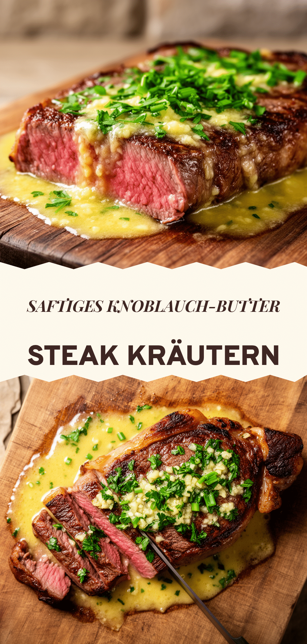 Steak mit Knoblauchbutter in 20 Min: So gelings einfaches Rezept 5 Steak mit Knoblauchbutter recipe