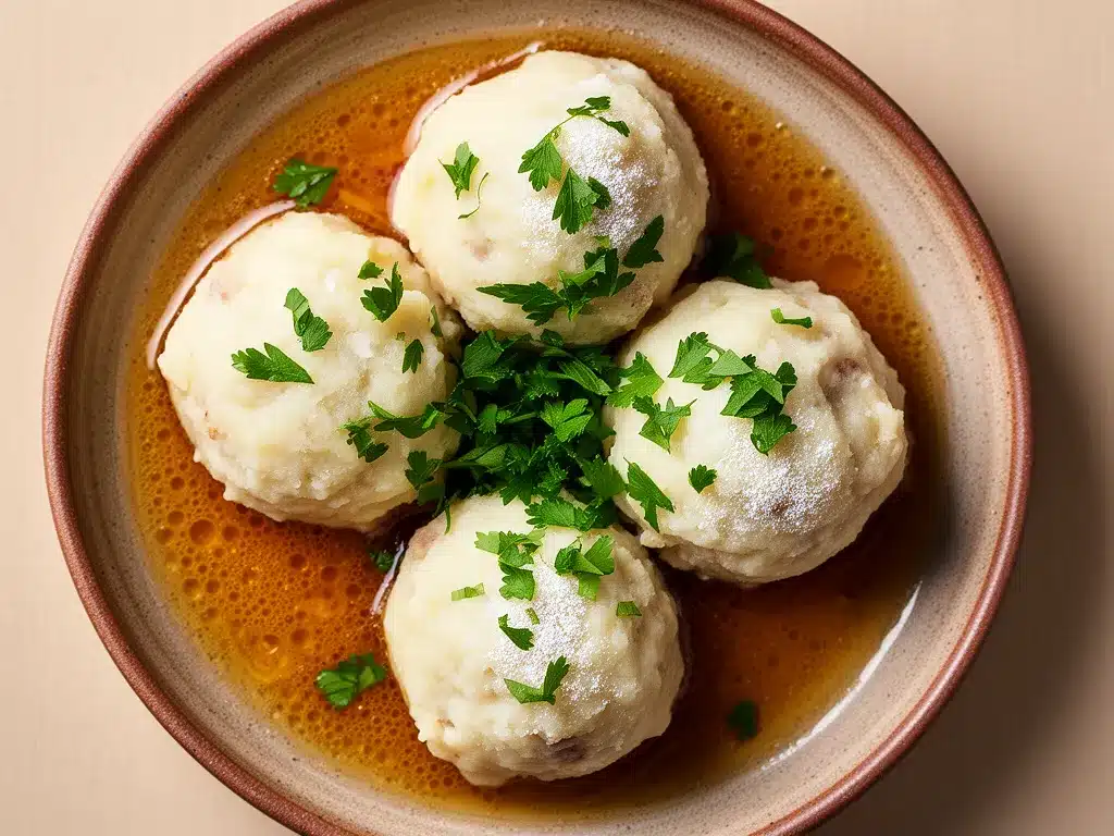 Thüringer Klöße mit brauner Butter: Das perfekte 30-Minuten-Rezept 4 Thüringer Klöße mit brauner Butter preparation steps
