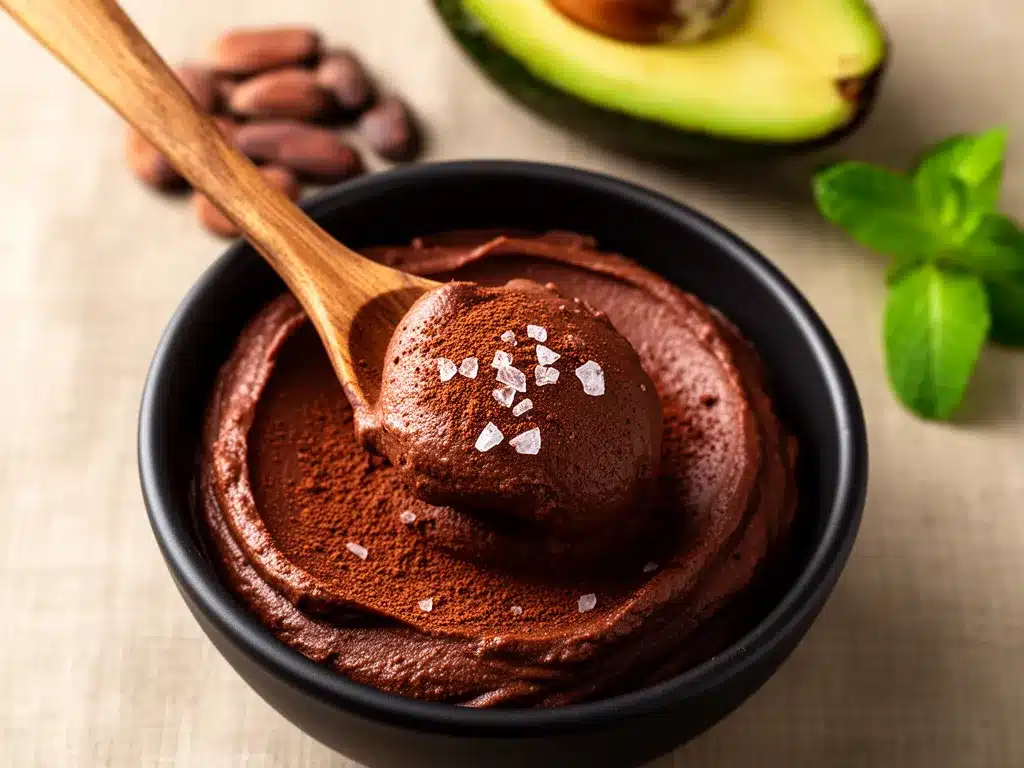 Vegane Schokoladen-Avocado-Mousse in 10 Min: Das perfekte Rezept 4 vegane schokoladen-avocado-mousse preparation steps