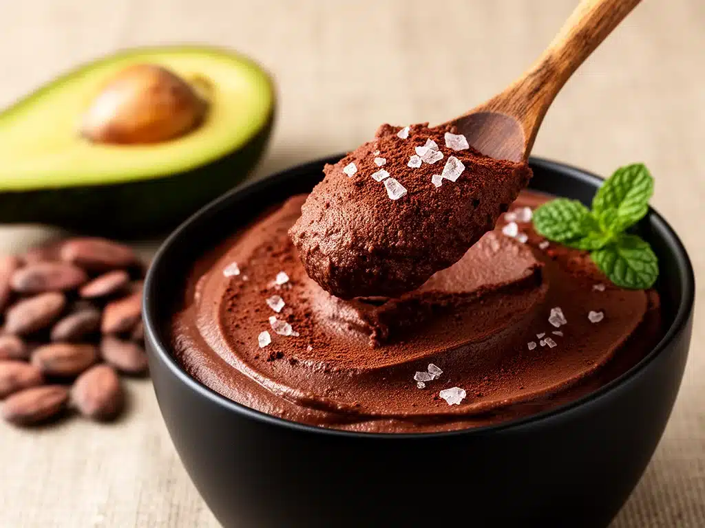 vegane schokoladen-avocado-mousse - featured image