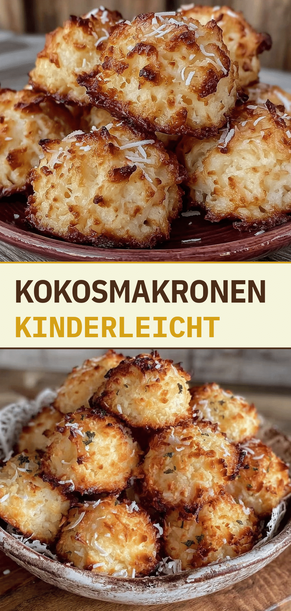 3-Zutaten Kokosmakronen: Der perfekte 5pm-Retter 5 3-Zutaten Kokosmakronen recipe