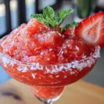 Alkoholfreier Frozen Erdbeer Daiquiri - featured image
