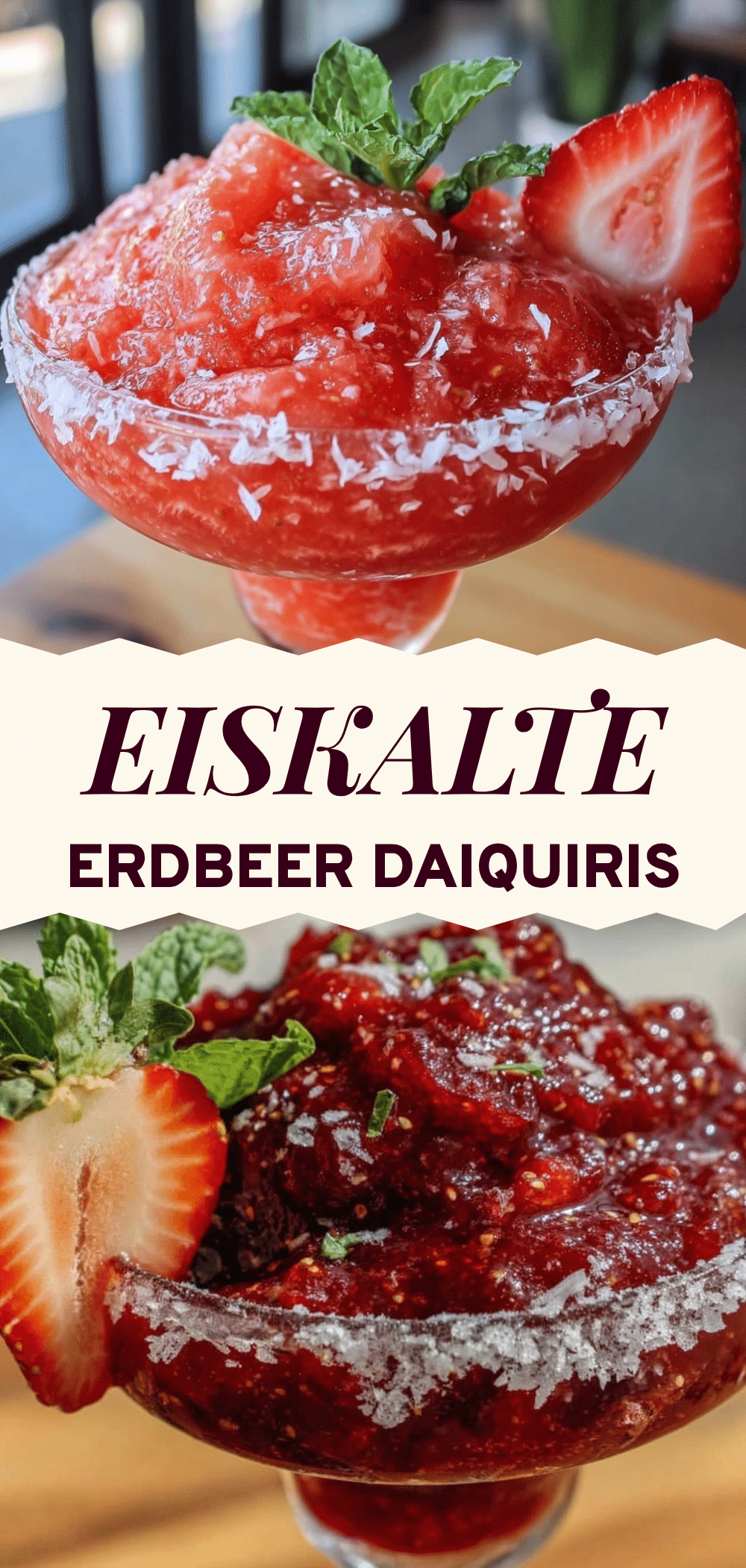 Alkoholfreier Frozen Erdbeer Daiquiri: 5 Min, kein Stress 5 Alkoholfreier Frozen Erdbeer Daiquiri recipe