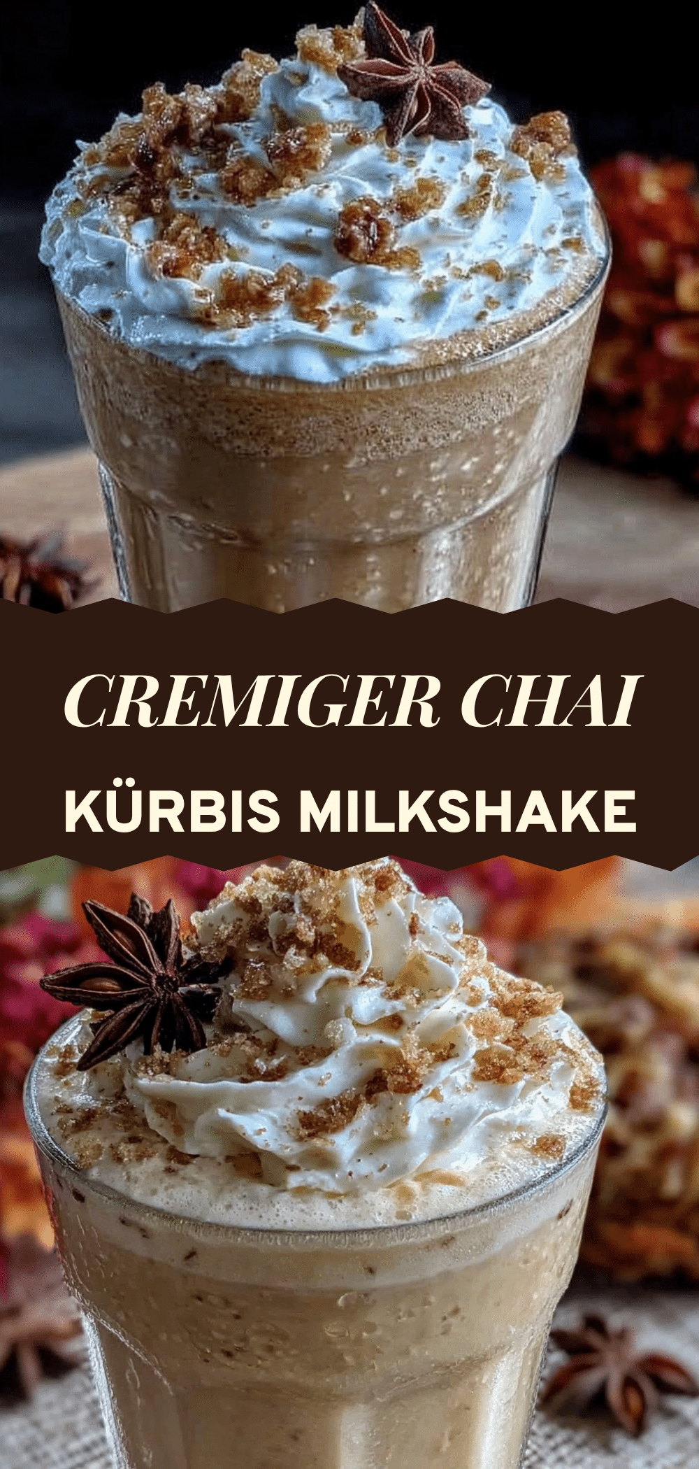 Chai-Kürbis Milkshake: Cremig & Quick! 5 Chai-Kürbis Milkshake recipe
