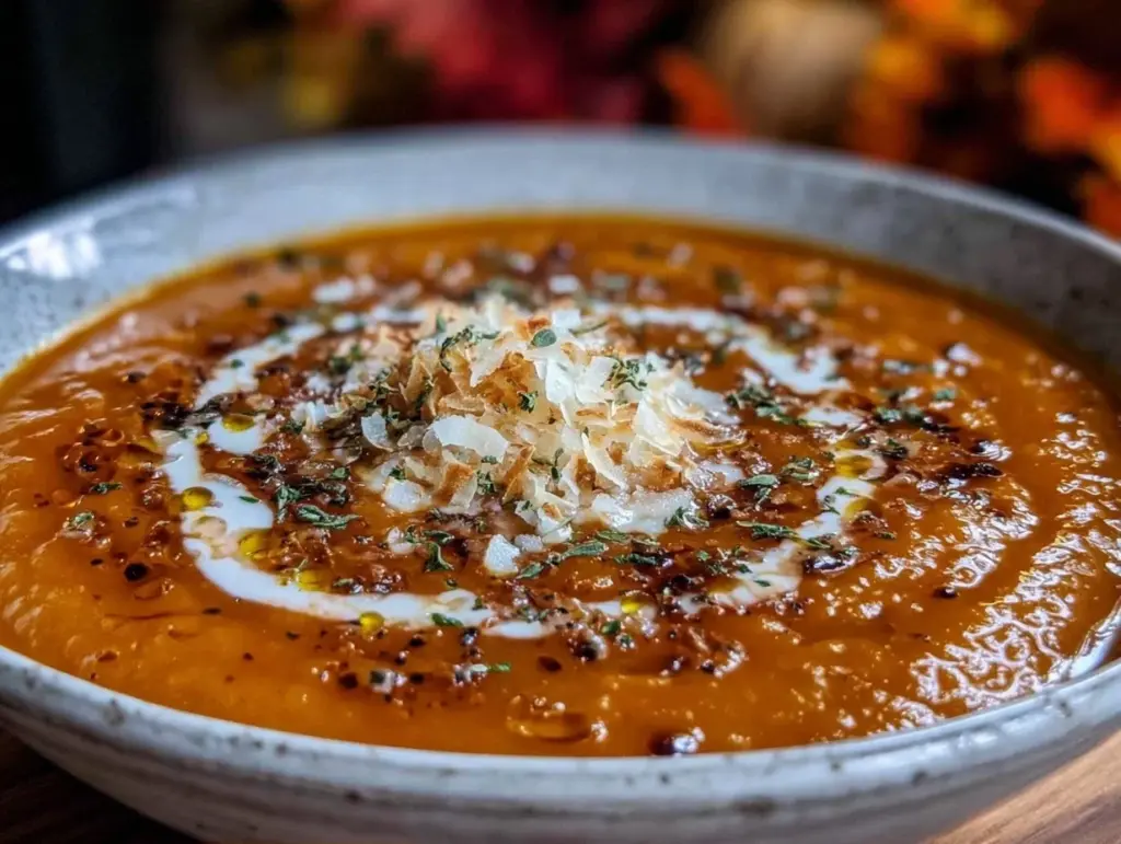 Cremige Kürbissuppe - featured image