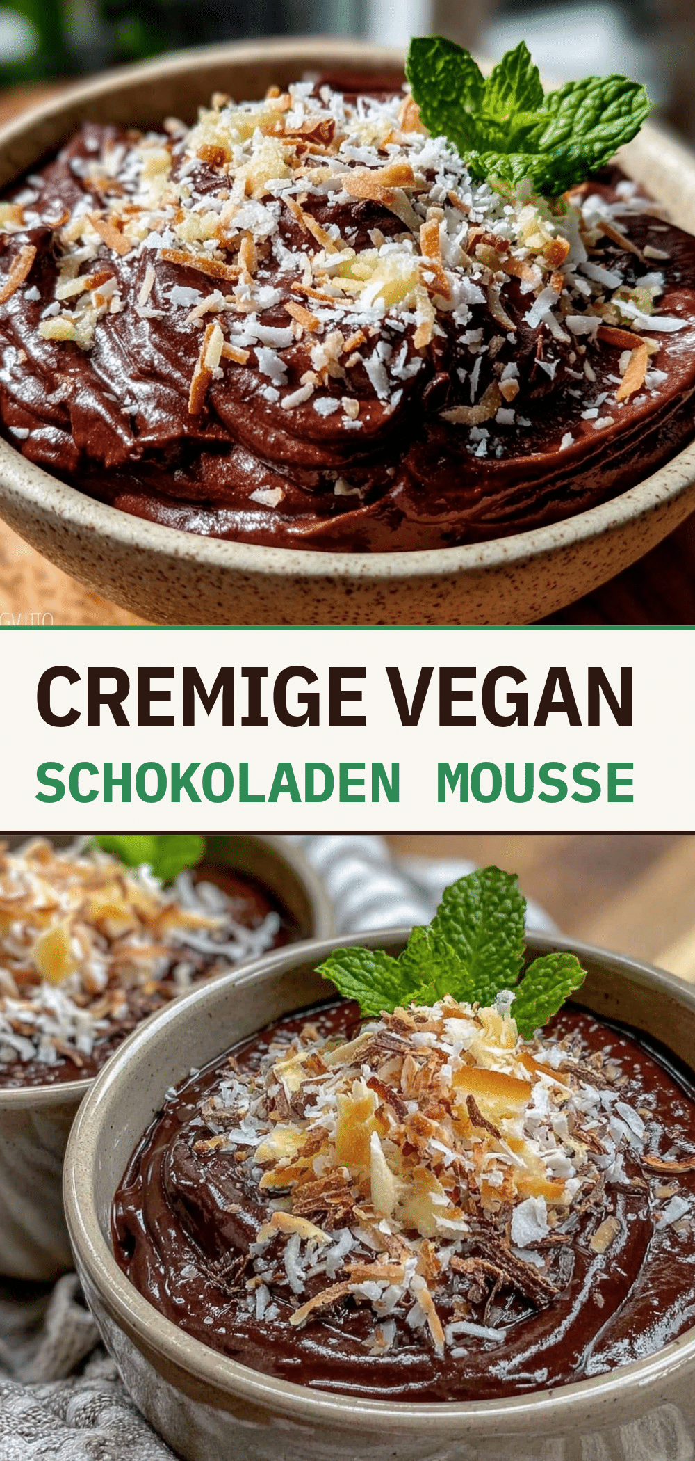 Cremige Vegan Schokoladen Mousse in 5 Min: Perfekt 5 cremige vegane Schokoladen Mousse in 5 Min recipe