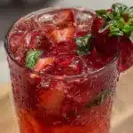 einfache Erdbeer-Basilikum Limonade - featured image
