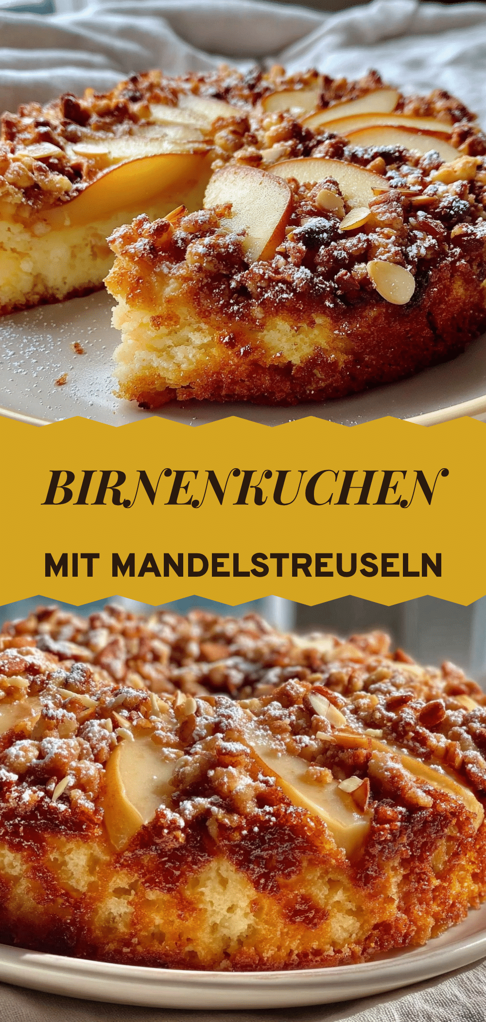 Erntedank Birnenkuchen: Super schnell & einfach 5 Erntedank Birnenkuchen recipe