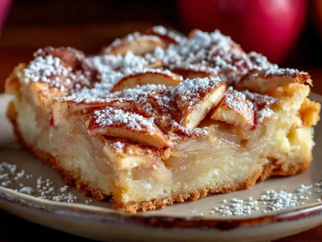Erntedankfest Apfel-Zimt Blechkuchen - featured image