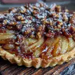 Erntedankfest Birnen-Walnuss Tarte - featured image