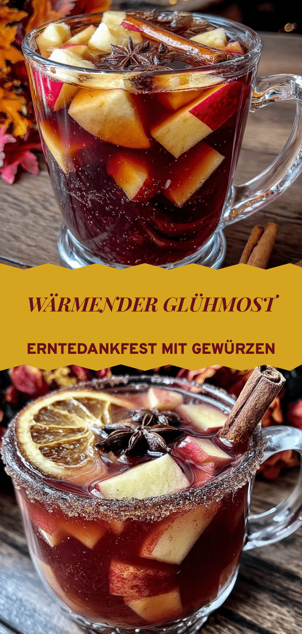 Erntedankfest Glühmost: 15 Min. easy Herbst-Drink 5 Erntedankfest Glühmost recipe