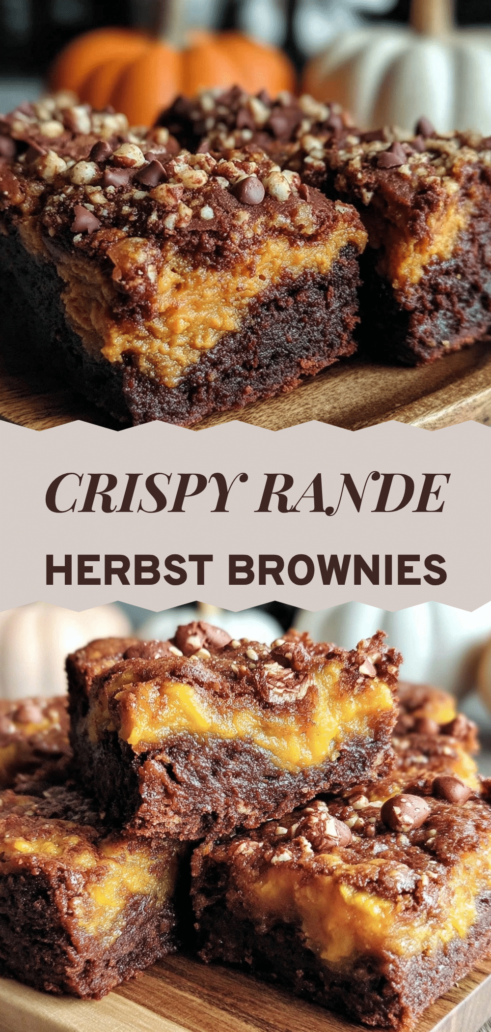 Erntedankfest Haselnuss-Kürbis Brownies: 5pm Rettung 5 Erntedankfest Haselnuss-Kürbis Brownies recipe