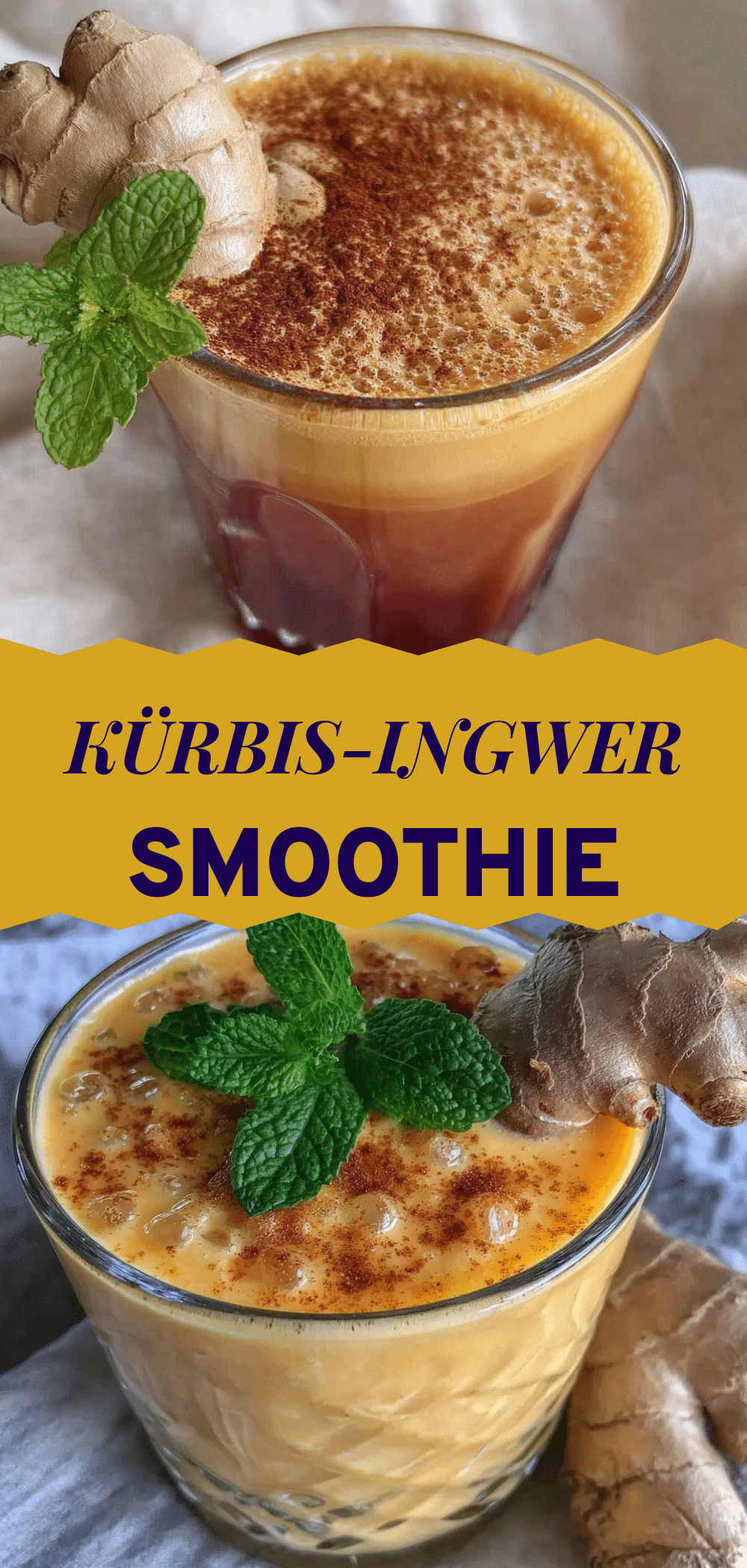 Erntedankfest Kürbis-Ingwer Smoothie: Cremig in 5 Min 5 Erntedankfest Kürbis-Ingwer Smoothie recipe