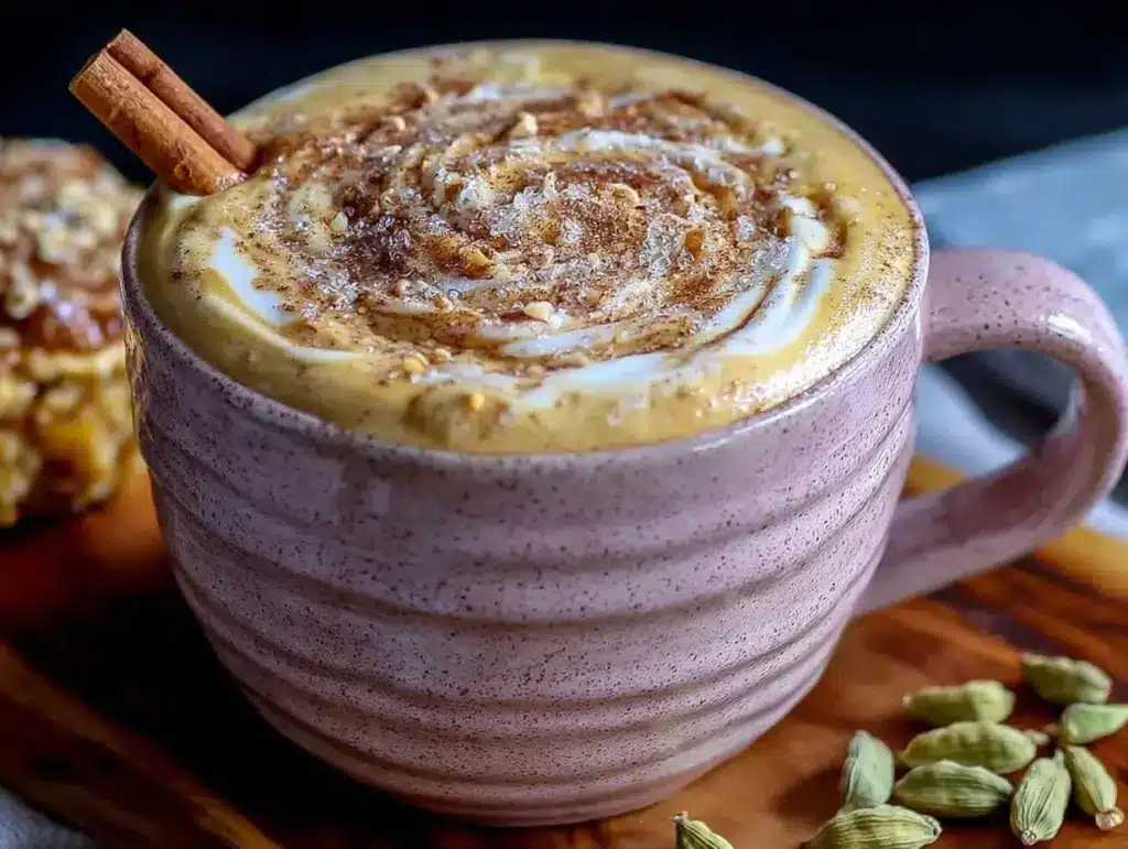 Erntedankfest Kürbisgewürz Latte - featured image