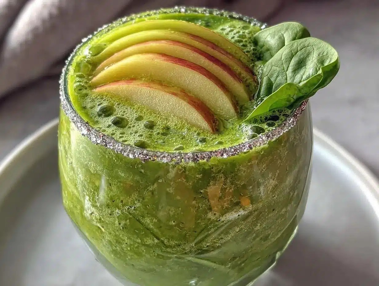 Gesunder Grüner Smoothie: 5-Minuten Frühstück 4 Gesunder Grüner Smoothie preparation steps
